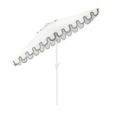 Temple &amp; Webster 2.7m Scalloped Market Umbrella