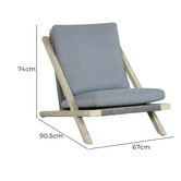 Temple &amp; Webster Hamilton Outdoor Lounge Chair