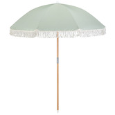 Temple &amp; Webster 1.8m Fringed Beach Umbrella