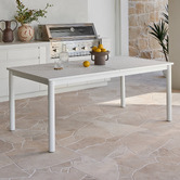 Temple &amp; Webster 8 Seater Kamari Extendable Outdoor Dining Table