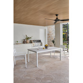 Temple &amp; Webster 8 Seater Kamari Extendable Outdoor Dining Table