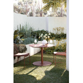 Temple &amp; Webster Nadi Aluminium Outdoor Dining Table