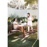 Temple &amp; Webster Nadi Aluminium Outdoor Dining Table