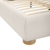 Temple &amp; Webster Paloma Boucle Bed Base