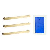 Temple &amp; Webster Owen Heated Towel Bar Package