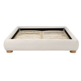 Temple &amp; Webster Paloma Boucle Bed Base