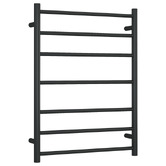 Temple &amp; Webster Winter Warmer Matte Black Heated Towel Rail Package