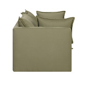 Temple &amp; Webster 2.5 Seater Forest Green Hayman Outdoor Sofa