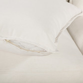 Temple &amp; Webster 3 Seater White Piper Outdoor Sofa