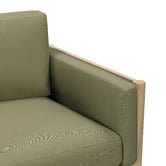 Temple &amp; Webster 5 Seater Olive Green River Outdoor Sofa Set