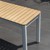 Temple &amp; Webster 2 Seater Coogee Outdoor Dining Bench