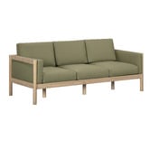 Temple &amp; Webster 5 Seater Olive Green River Outdoor Sofa Set