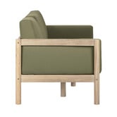 Temple &amp; Webster 5 Seater Olive Green River Outdoor Sofa Set