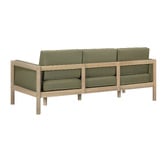 Temple &amp; Webster 5 Seater Olive Green River Outdoor Sofa Set