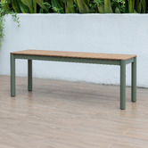 Temple &amp; Webster 2 Seater Coogee Outdoor Dining Bench