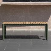 Temple &amp; Webster 2 Seater Coogee Outdoor Dining Bench
