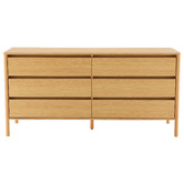 Temple &amp; Webster Jimmy 6 Drawer Chest