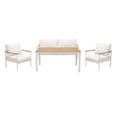 Temple &amp; Webster 5 Seater Coogee Outdoor Lounge Dining Set