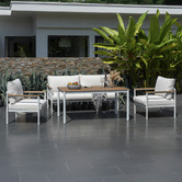 Temple &amp; Webster 5 Seater Coogee Outdoor Lounge Dining Set