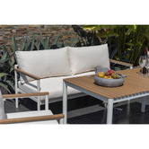 Temple &amp; Webster 5 Seater Coogee Outdoor Lounge Dining Set