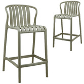 Temple &amp; Webster 65cm Drift Outdoor Bar Stools