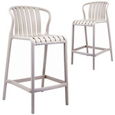 Temple &amp; Webster 65cm Drift Outdoor Bar Stools