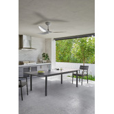 Temple &amp; Webster 8 Seater Kamari Extendable Outdoor Dining Table