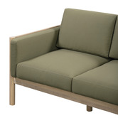 Temple &amp; Webster 5 Seater Olive Green River Outdoor Modular Sofa Set