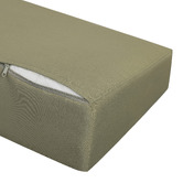 Temple &amp; Webster 5 Seater Olive Green River Outdoor Modular Sofa Set