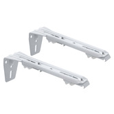 Temple &amp; Webster Stella S-Fold Curtain Double Brackets