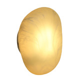 Temple &amp; Webster Corbin Alabaster-look LED Wall Light