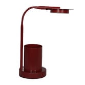 Temple &amp; Webster Carson Merlot Metal LED Desk Lamp with USB