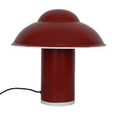 Temple &amp; Webster Myal Merlot Metal Table Lamp