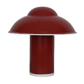 Temple &amp; Webster Myal Merlot Metal Table Lamp