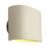 Temple &amp; Webster Halcyon Ceramic Fluted Wall Light