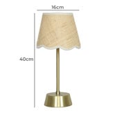 Temple &amp; Webster Maggie Cordless LED Table Lamp with USB