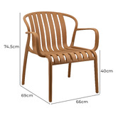Temple &amp; Webster 2 Seater Drift Outdoor Bistro Set