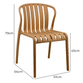 Temple &amp; Webster Drift Outdoor Dining Chairs