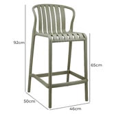 Temple &amp; Webster 65cm Drift Outdoor Bar Stools