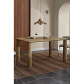 Temple &amp; Webster Tara Mango Wood Dining Table