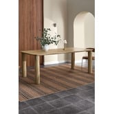 Temple &amp; Webster Tara Mango Wood Dining Table