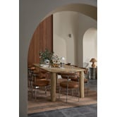 Temple &amp; Webster Tara Mango Wood Dining Table