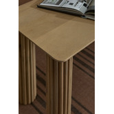 Temple &amp; Webster Tara Mango Wood Dining Bench