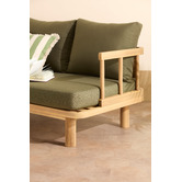 Temple &amp; Webster Bellambi Acacia Wood Outdoor Daybed