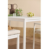 Temple &amp; Webster 6 Seater Kamari Aluminium Outdoor Dining Table