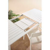 Temple &amp; Webster 8 Seater Kamari Extendable Outdoor Dining Table
