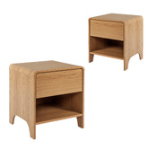 Temple &amp; Webster Raphael 1 Drawer Bedside Tables