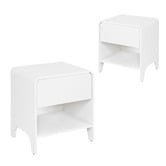 Temple &amp; Webster Raphael 1 Drawer Bedside Tables