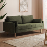 Temple &amp; Webster Oslo 3 Seater Upholstered Sofa