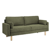 Temple &amp; Webster Oslo 3 Seater Upholstered Sofa